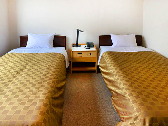 ホテルオークニのツインルーム